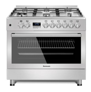 Kuchnia gazowo-elektryczna 6 palników KWGE-K90-6 TOP CHEF  RAVANSON OUTLET