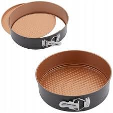 Tortownica forma do pieczenia okrągła 24x6,8cm Lamart LT3094