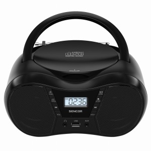 Radio Boombox FM z CD/BT/MP3/USB/Bluetooth Sencor SPT 2300 BK Outlet