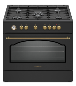 Kuchnia gazowo-elektryczna Retro KWGE-90AR Ravanson 