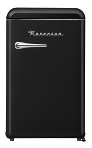 Lodówka Retro LKK-120ERB Ravanson czarna