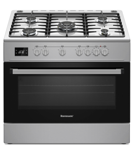Kuchnia gazowo-elektryczna KWGE-K90A CHEFF MODERN Ravanson 