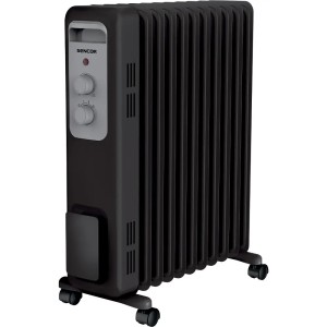 Elektryczny grzejnik olejowy 11 żeberek 2300W Sencor SOH 33311BK Outlet