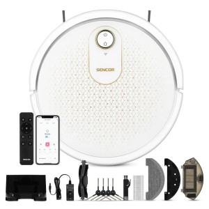 Odkurzacz robot mopujący Sencor SRV 4550WH