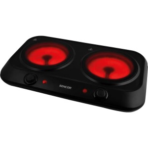 Kuchenka elektryczna ceramiczna dwu polowa Sencor SCP 2263BK Outlet