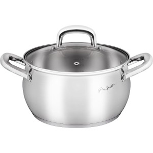Garnek nierdzewny z pokrywką 2,4L Lamart LT1159 SHAPE